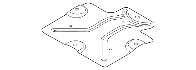 BL3Z-5D032-E Деталь FRONT PLATE