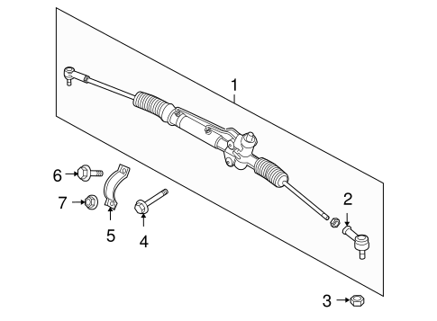 Reno STEERING GEAR & LINKAGE 2