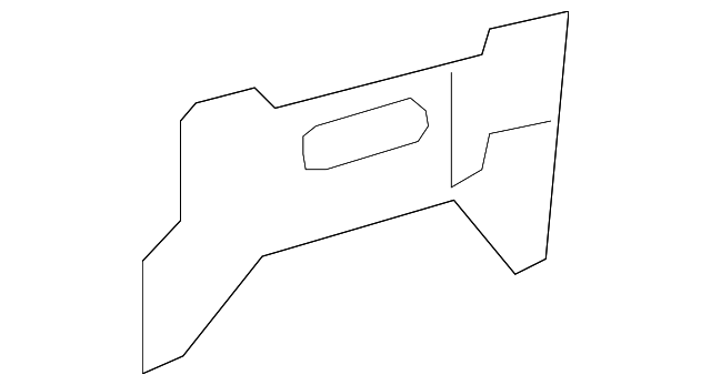5L3Z18620A36BA Деталь BRACKET, LEFT