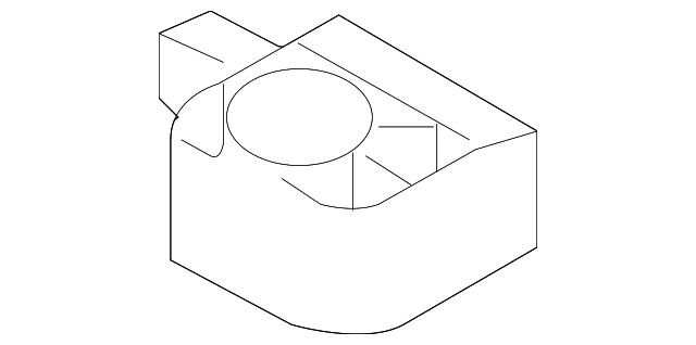 3893059J40 Деталь FT IMPACT SENSOR, LEFT