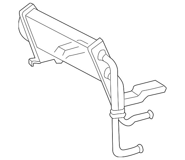 2L1Z-3D746-CA Деталь POWER STEERING COOLER