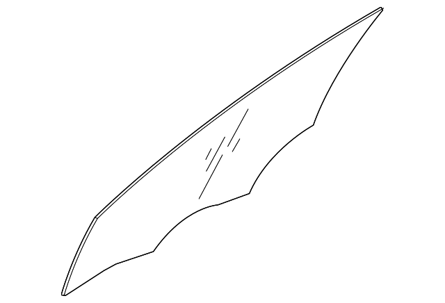 82420-A7020 DOOR GLASS, RIGHT