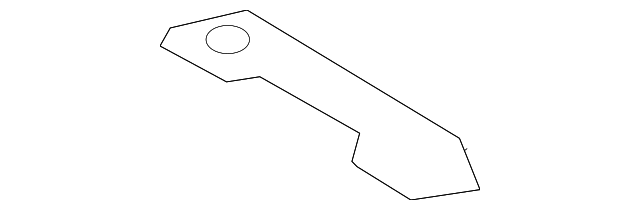 63178-0C010 Деталь REAR HEADER RETAINER, LEFT