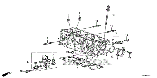 ENGINE/SPOOL VALVE for 2011 Honda CR-Z #1