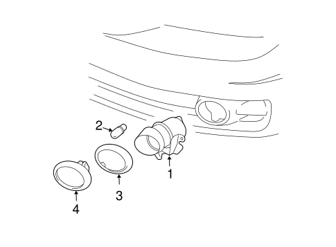 Tiburon BULBS - CHASSIS 3