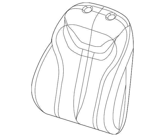 5PR96HL1AA Деталь SEAT BACK COVER, RIGHT