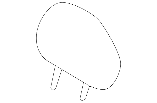 64261SA040EU Деталь HEADREST, LEFT