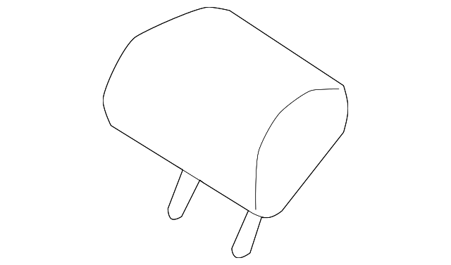 64261SA110ND Деталь HEADREST, RIGHT