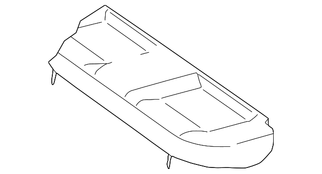 64340SA540EU Деталь LOWER COVER