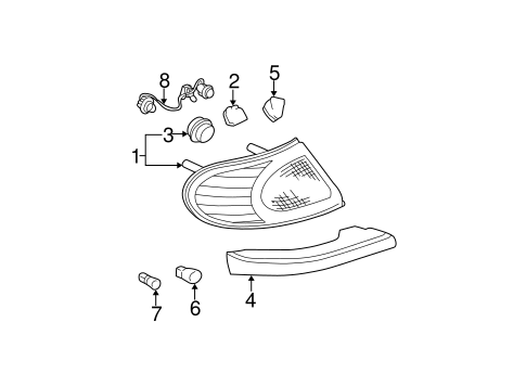 LeSabre TAIL LAMPS