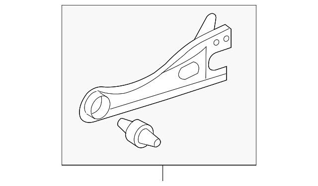 55270-2G000 Деталь TRAILING ARM, LEFT