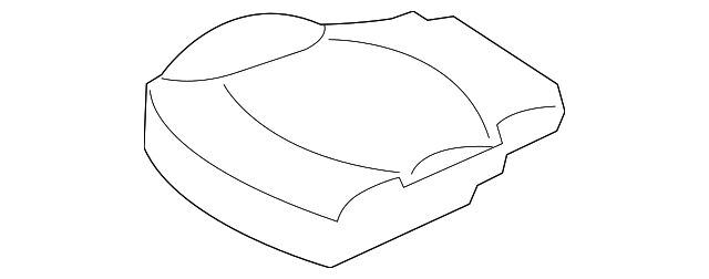 52209801993 Деталь SEAT CUSHION PAD, RIGHT