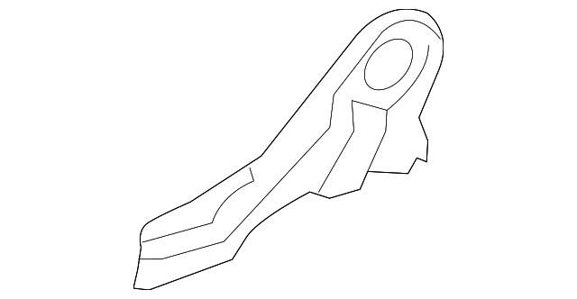 52209803545 Деталь CENTER COVER, LEFT