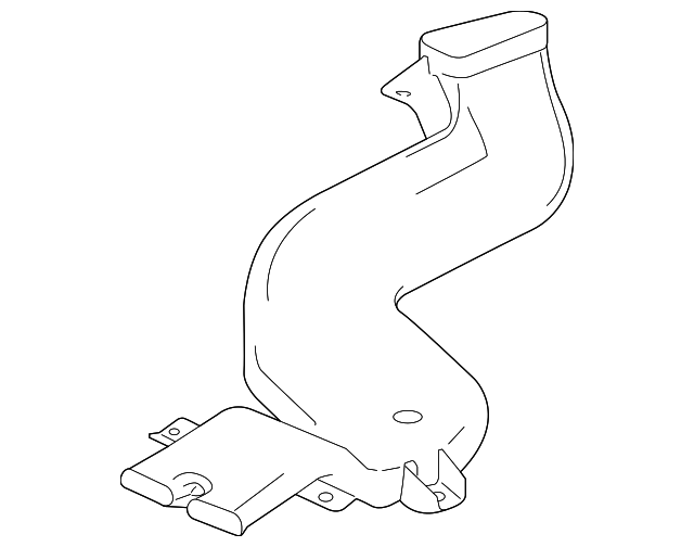 83331-TZ3-A00 Деталь DUCT, R. RR. HEATER