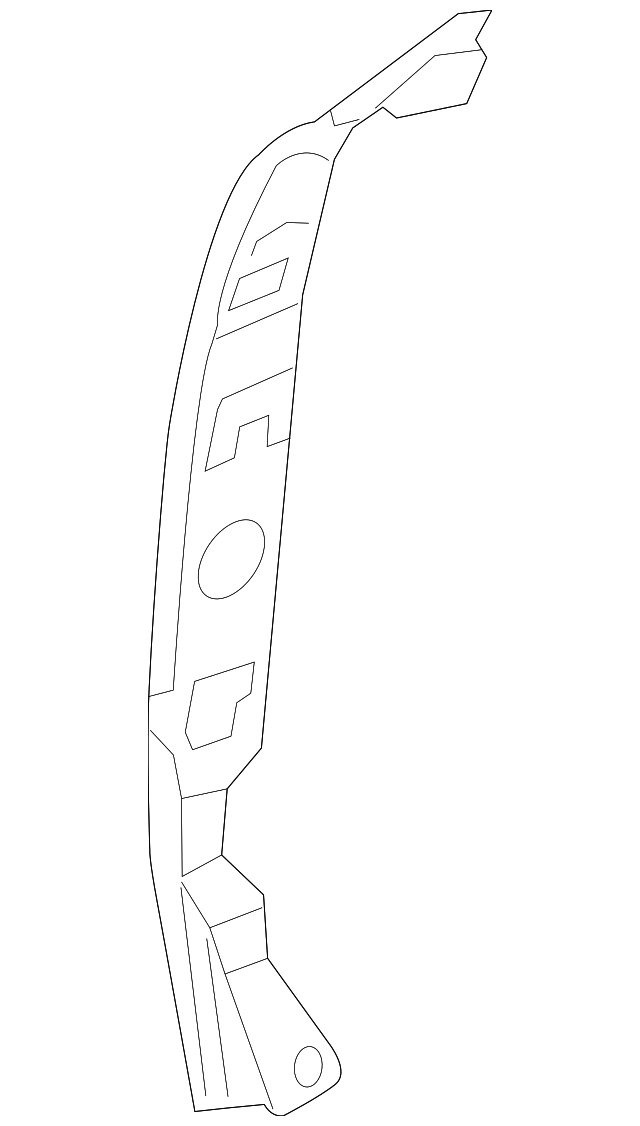 82155-3N000 FRONT W'STRIP, LEFT