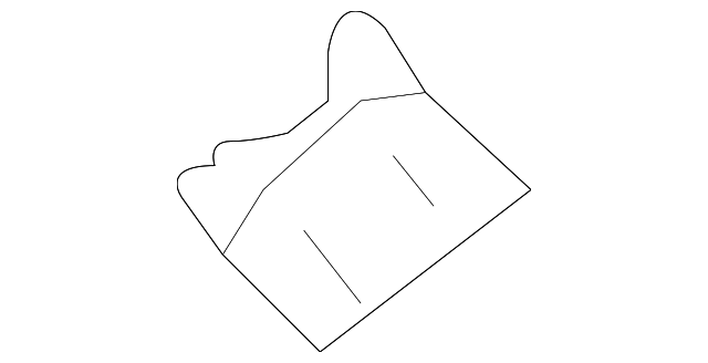 81739-2F200 BUMPER GUARD, LEFT