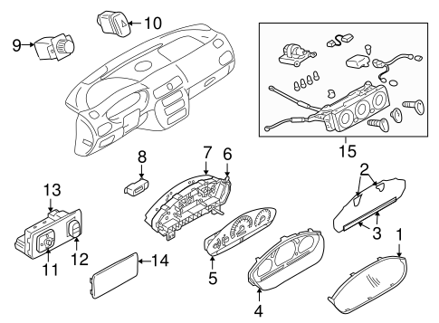 Galant CLUSTER & SWITCHES