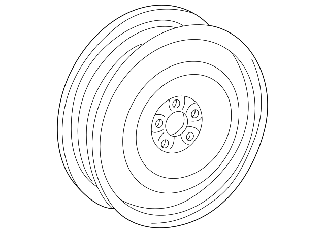 163-401-11-02 WHEEL, SPARE