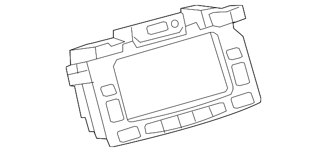 86111-48100 Деталь DISPLAY UNIT