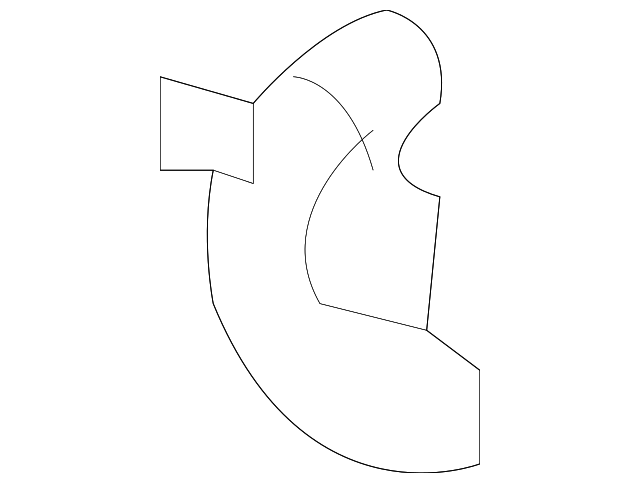 90458-EA500 Деталь STAY BRACKET, RIGHT