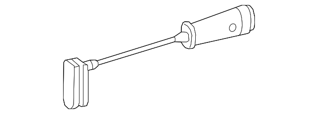 9065401317 Деталь WEAR INDICATOR, RIGHT