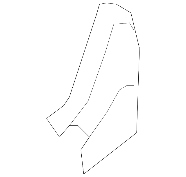 164-921-08-86-9051 Деталь ADJUST COVER, RIGHT