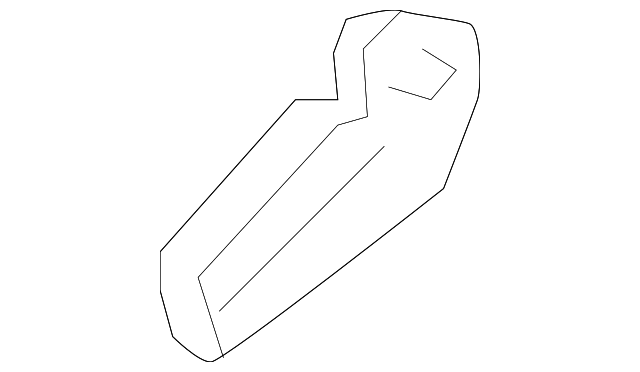 164-920-12-64-7E94 Деталь RELEASE HANDLE, RIGHT