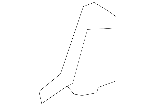164-921-05-86-7E94 Деталь ADJUST COVER, RIGHT