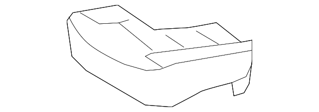 164-920-22-50 Деталь SEAT CUSHION PAD, RIGHT