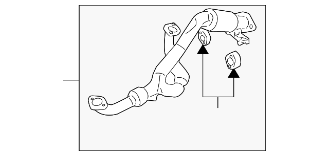 28610-1U100 Деталь FRONT PIPE
