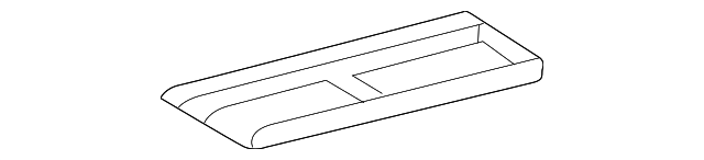8889106040 EVAPORATOR CORE LOWER COVER