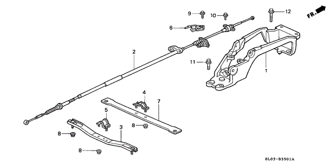 NSX SELECT LEVER CONTROL