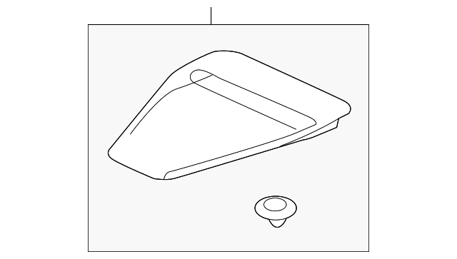 5903A004HC Деталь AIR INLET PANEL