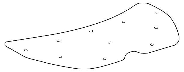 64719-47010-B0 Деталь TRUNK LID TRIM
