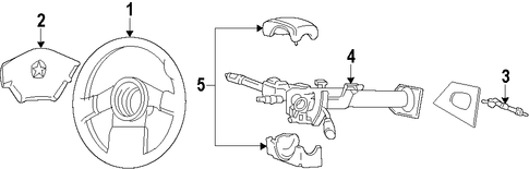 Durango STEERING COLUMN