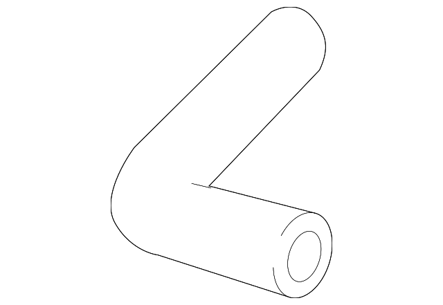 1J402-R9S-000 Деталь HOSE A, MIDDLE