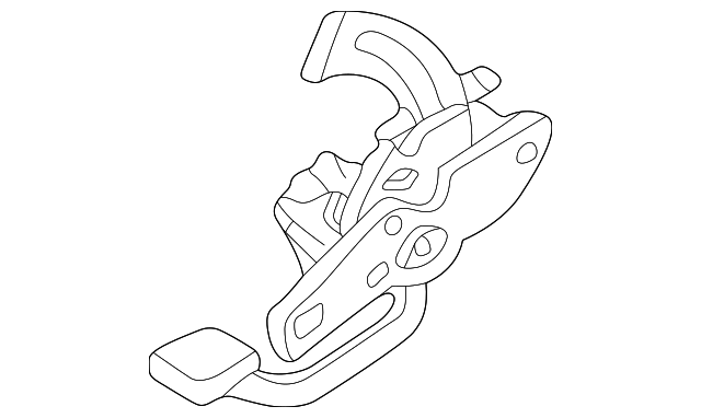51-23-7-132-755 Деталь LOCK, LEFT