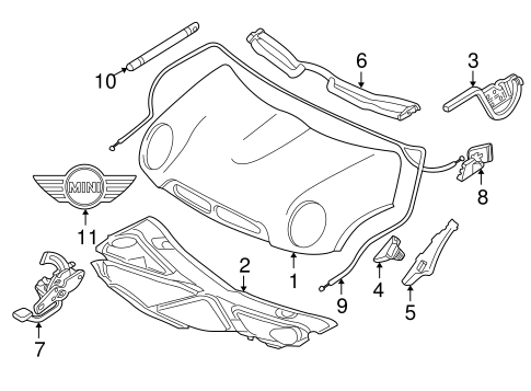Cooper HOOD & COMPONENTS