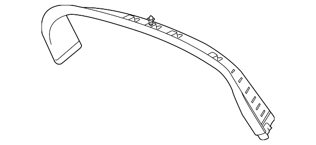 8376078J01 Деталь UPPER TRIM