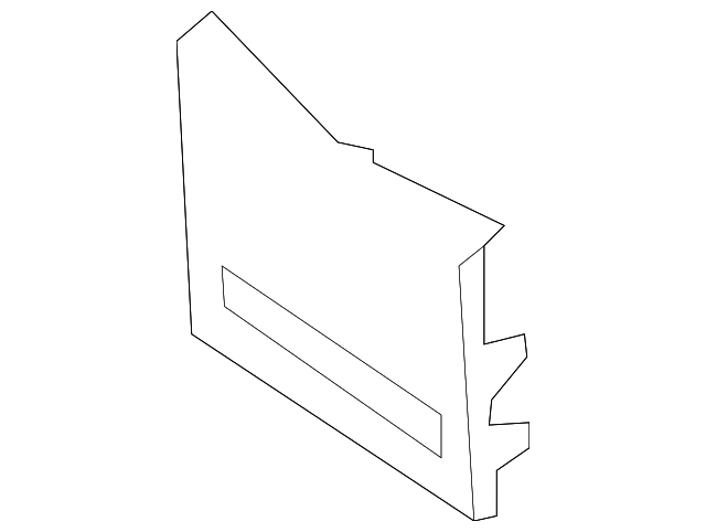 68104-1JA0C Деталь CENTER PANEL