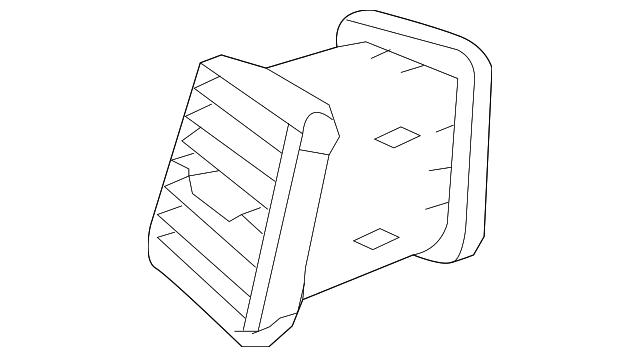 68751-1JA0A Деталь CENTER DUCT, LEFT