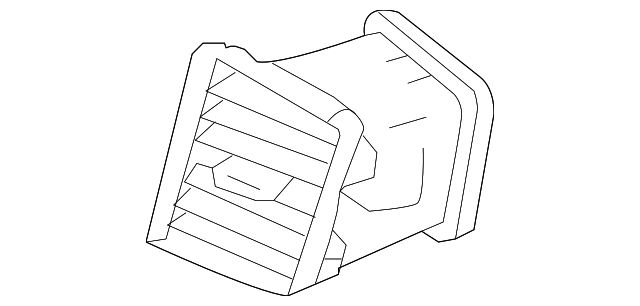 68750-1JA0A Деталь CENTER DUCT, RIGHT