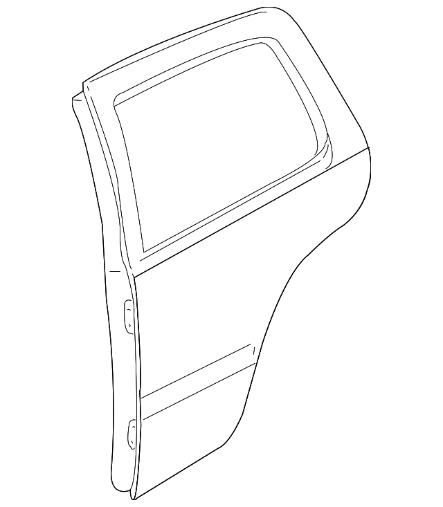 1J9-833-055-E Деталь DOOR SHELL, LEFT