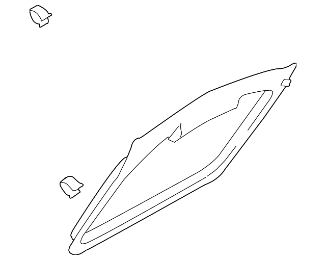 8N8-867-991-A-8UP Деталь WINDOW TRIM