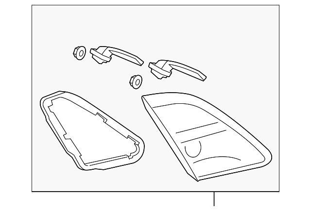 GS3L-51-3J0E Деталь LENS & HOUSING, LEFT