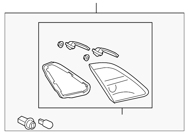 GS3L-51-3G0E Деталь BACKUP LAMP ASSY, LEFT