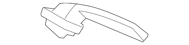 GS3L-51-172 Деталь LENS & HOUSING LOWER BRACKET, RIGHT