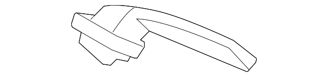 GS3P-51-172 Деталь LENS & HOUSING UPPER BRACKET, RIGHT