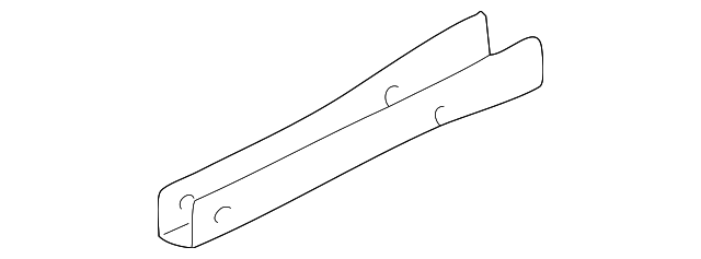 5L8Z5B045AA Деталь RAIL REINFORCEMENT, LEFT