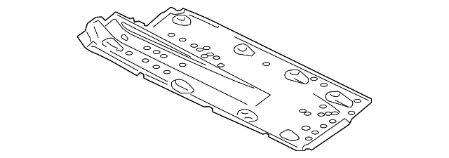 1K0-825-202-BG Деталь UNDERBODY SHIELD, RIGHT